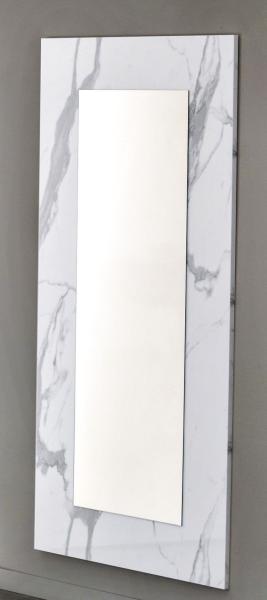 Product photograph of Vittoria White Italian Rectangular Wall Mirror - 150cm X 70cm from Choice Furniture Superstore.